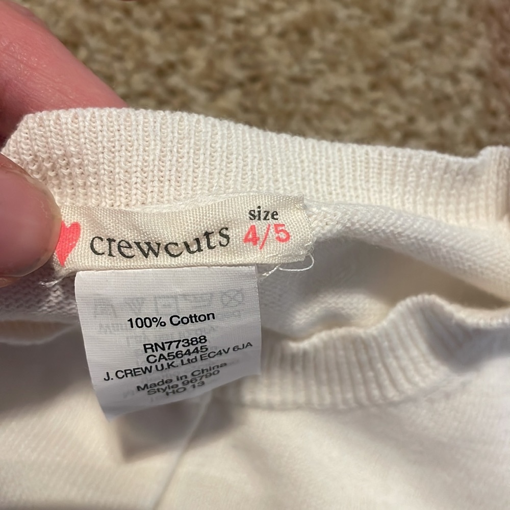 CrewCuts cardigan - size 4/5 - Picture 3 of 3